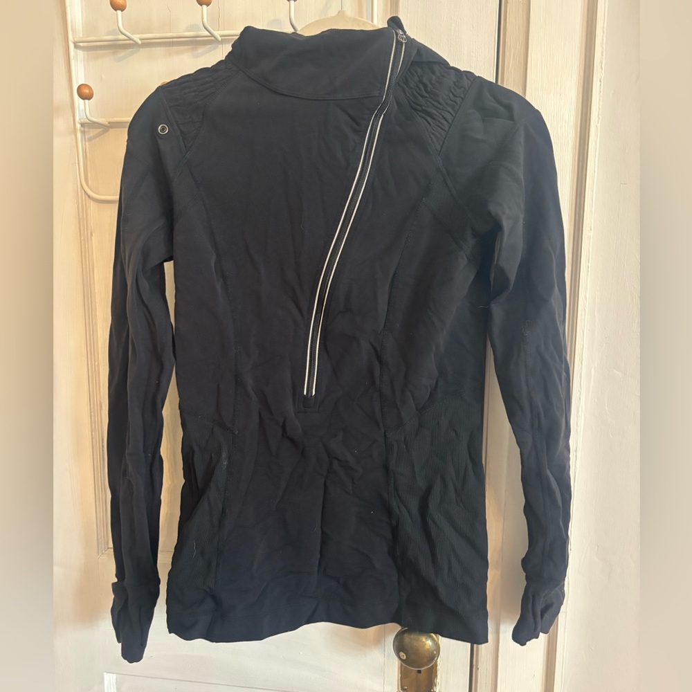 Lululemon half zip Black Running Women's Top